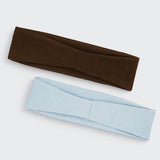 Haarband Bundle Blue & Brown (2er-Pack)
