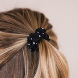 Scrunchies Black Polka Dot Bundle (3er-Pack)