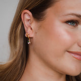 Boucles d'oreilles en orme