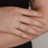 Kylie Ring gold getragen - Foto 2