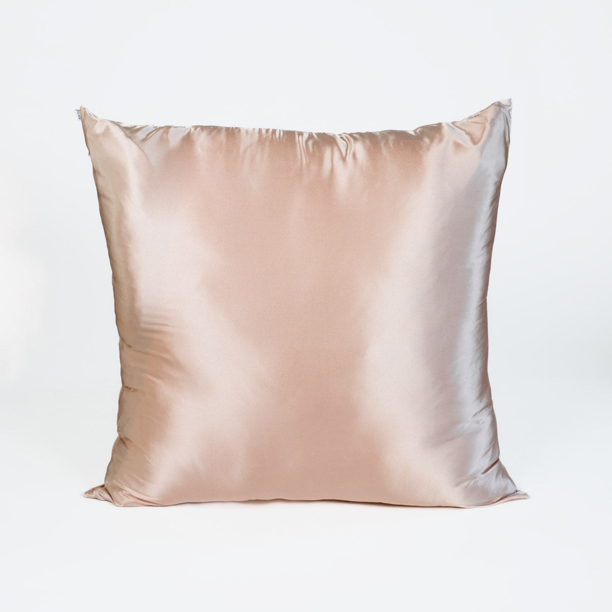 Taie d'oreiller en satin crème