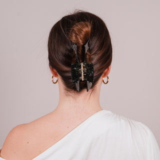 Pince à cheveux mousse