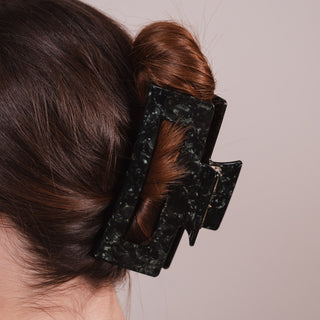 Pince à cheveux mousse