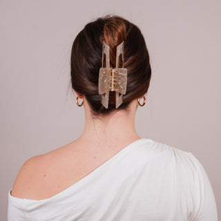 Pince à cheveux opale