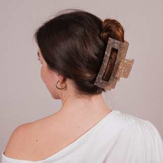 Pince à cheveux opale