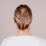 Pince à cheveux opale