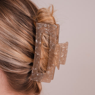 Pince à cheveux opale
