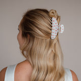 Pince à cheveux cerise