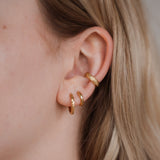 Boucles d'oreilles lierre