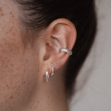 Boucles d'oreilles lierre