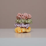 Lot de petits chouchous pastel