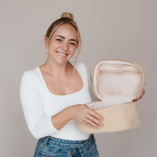 Sac de voyage Teddy beige