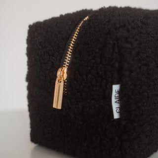Trousse de toilette en polaire teddy