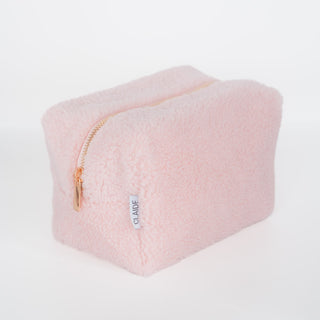 Trousse de toilette en polaire teddy