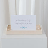 Carte de vœux Demoiselle d'honneur "Tie the knot"