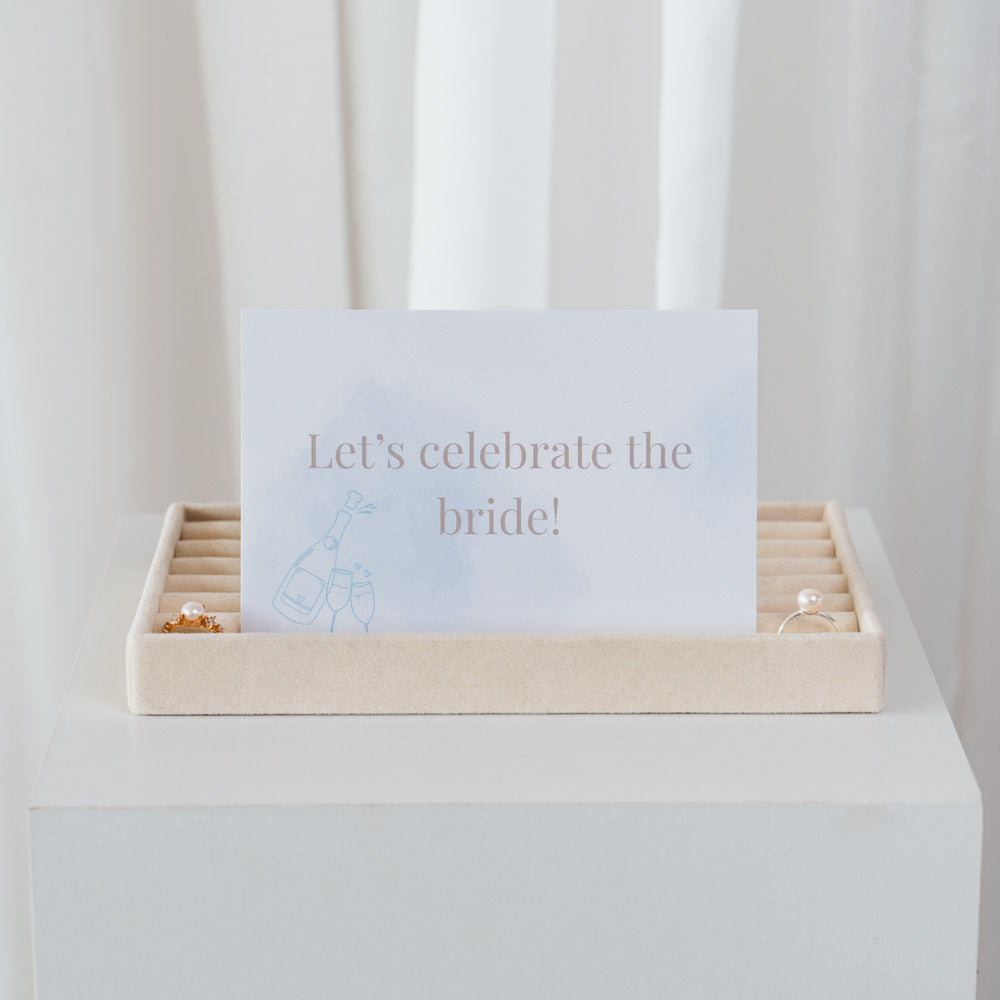 Carte postale EVJF "Let's celebrate"