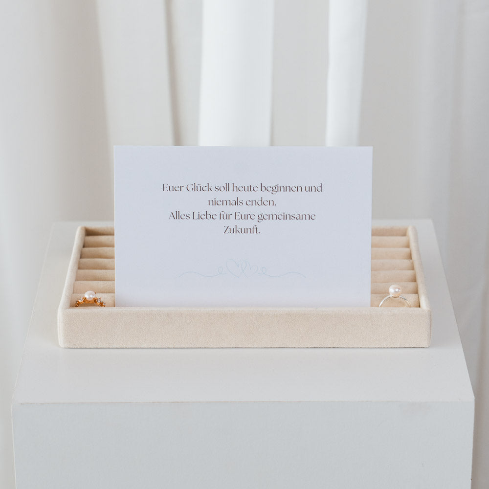 Carte postale invité "Votre bonheur"