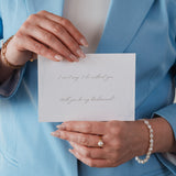 Carte postale témoin de mariage "Je le veux"
