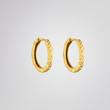 Boucles d'oreilles lierre